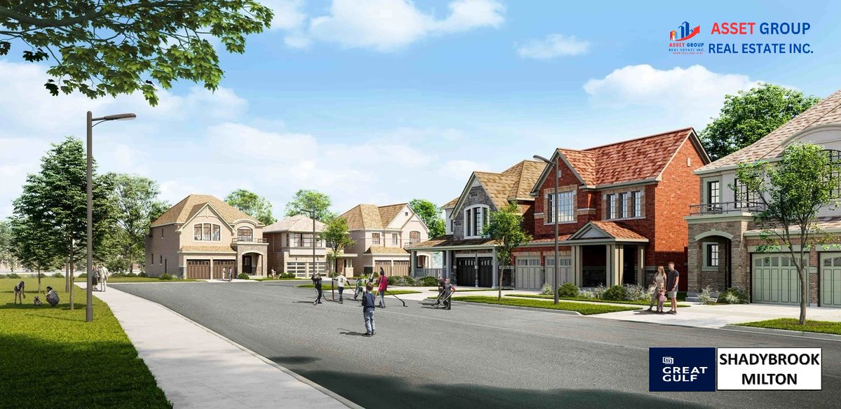 REGISTER WITH US: shadybrookmilton.ca

🔥Shadybrook, Milton🔥
🏗️Great Gulf
📍Address: Britannia Road and Bronte Street South, Milton, ON L9E 1C1 
🏠Townhomes and Low-Rise Homes
💰Price start from $399,990 to $1,309,000 
🔐Occupancy: 2028

📩MORE INFO: info@assetgroup.ca