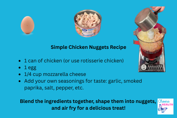Tired of eating fast food nuggets? Here is a healthy alternative your whole family can enjoy!