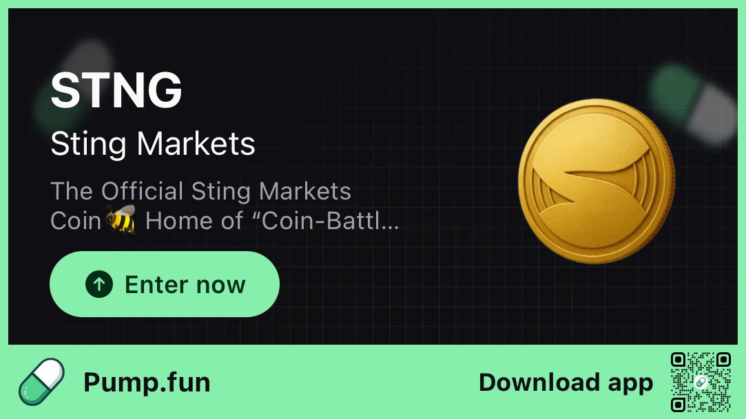 GrantEInvesting's tweet photo. $STNG is a multi million market cap coin disguised as a hyper low market cap coin. As the Dev holding 6% of supply, I am fully committed to using this supply to reward community members and will not stop grinding till we are one of the biggest platforms in crypto! I do not care if we have 12 holders or 100,000 holders, I will put the same amount of effort in regardless🔥🐝 Support the devs grinding, not the criminals extracting! @Pumpfun 

https://t.co/TEYYZXFGzU
