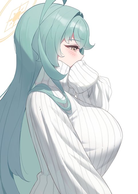 #ブルアカ
着衣セーター ユメ 