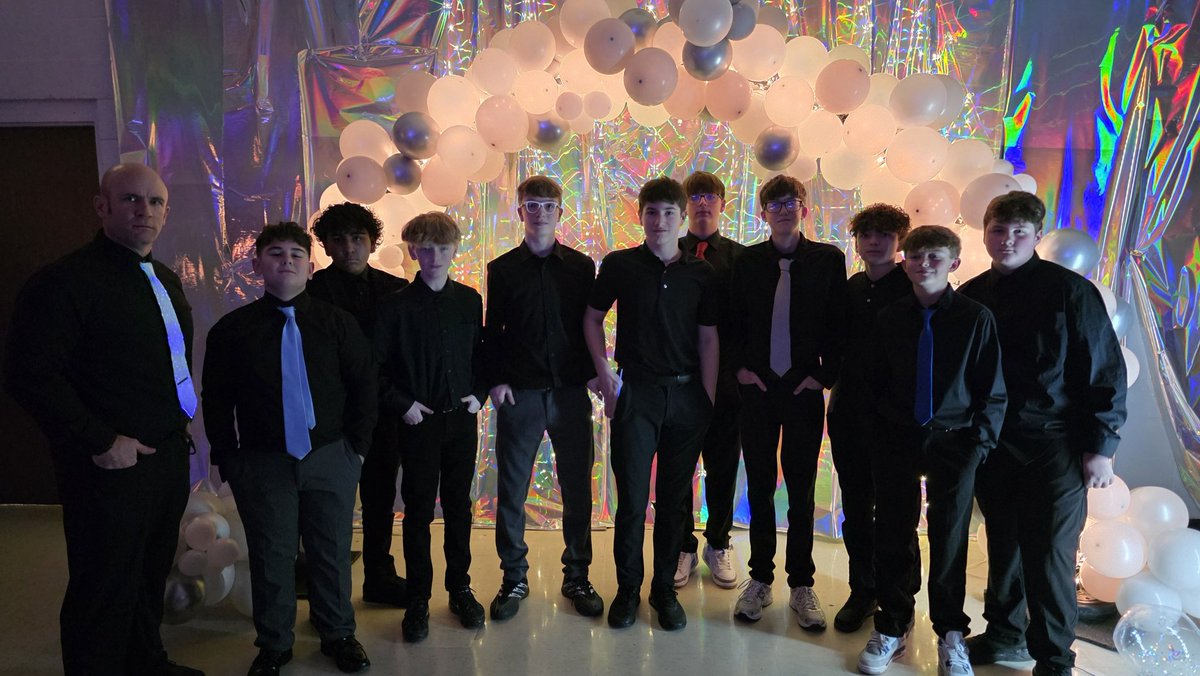 Here come the Men in Black to the 2026 Knightstown Intermediate School Winter Ball. ❄️🐾