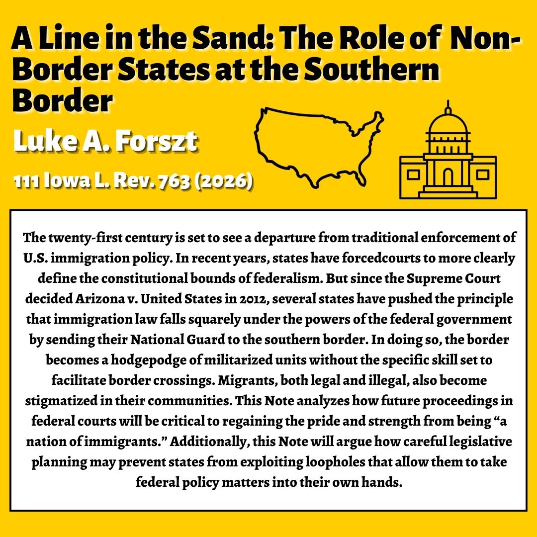 Iowa Law Review tweet media