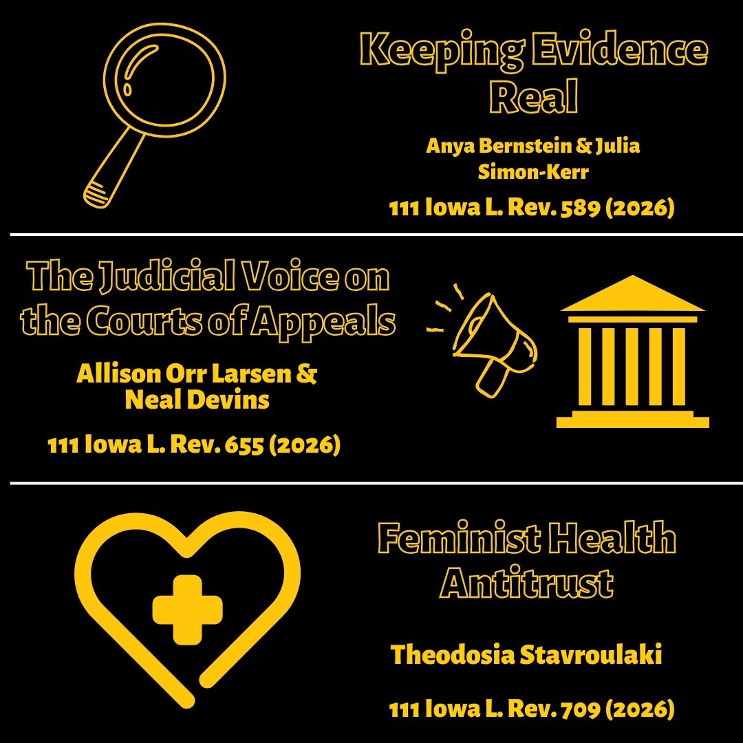 Iowa Law Review tweet media