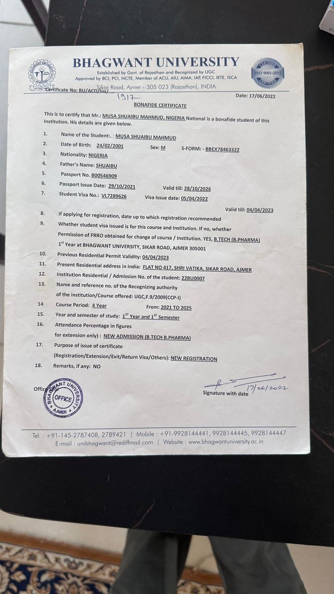 sadiqGsadiq's tweet photo. Please retweet.

We have a brother here who is in dire need of our help.

He is a pharmacy student in India. He used to be sponsored by his mother, but life happened, things came up and she could no longer continue sponsoring him.

He became stranded in school. He is currently a 300-level student. The school gave him a deadline to pay his fees, warning that if he failed to meet it, they would stop issuing his visa and not allow him to sit for exams. Unfortunately, he couldn’t meet the deadline.

He has now passed the deadline, his visa has expired, and he cannot renew it since he is no longer considered a student. He is currently at high risk of being arrested by the police and detained in a deportation camp until his family can provide a return ticket.

He has written to the Kano State Government several times for assistance, but he has received no response.

He then decided to reach out to a few people—including me, for help. He first contacted me towards the end of last year, but I took my time to respond because I was quietly verifying his story. After my findings, I can confirm that his story is genuine and convincing.

He has already missed the school’s payment deadline.

What he is now pleading with the general public for is help with a return ticket so he can come back home. As mentioned, he is currently very stranded.

He has reached out to many people, including family members, but they have all given him different excuses.

He has also applied for an exit permit through the embassy. They told him they would assist him and process it for free, but only if he agrees to leave India immediately once the exit is granted, which he has agreed to.

I have a copy of his passport. In case he receives the help he needs, I will personally help him purchase the ticket, or anyone else who wants to assist can do so.

The cost of his return ticket is approximately ₦800,000+. I believe if we all come together, we can help this brother out.

Below are his details confirming he’s a student, and letters he sent to the Kano state government. 

Further details can be discussed in my DM.

Any amount will go a long way; donations, tags, retweets, and likes are all welcome.

Thank you.

I told him I will be use my account details for transparency and he agreed. 

Account details; 

Sadiq sadiq sadiq

2062476098

Kuda bank