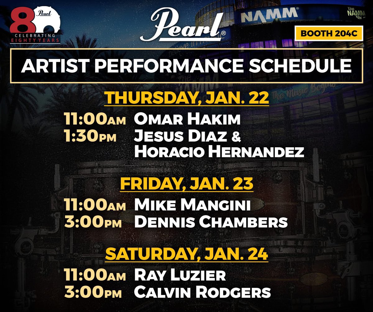 Pearl Drums tweet media