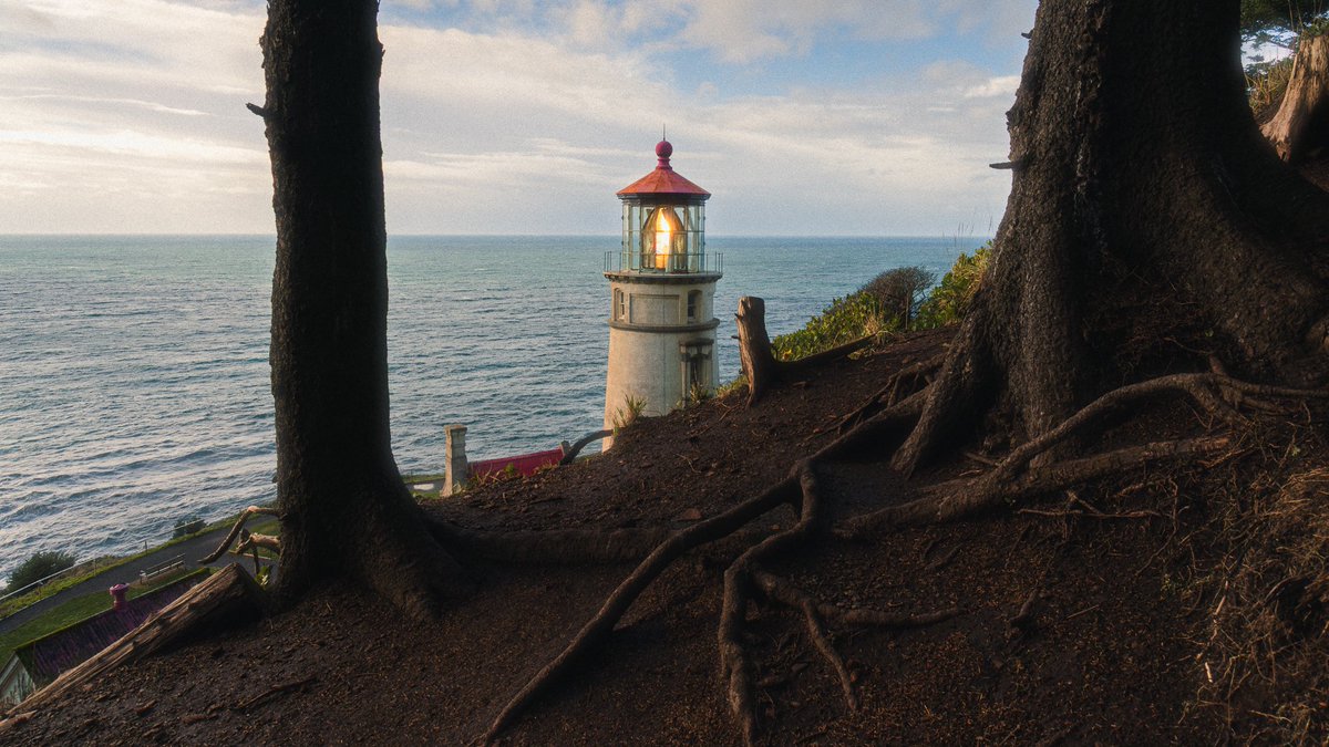 The Oregon Coast, Framed by Nature