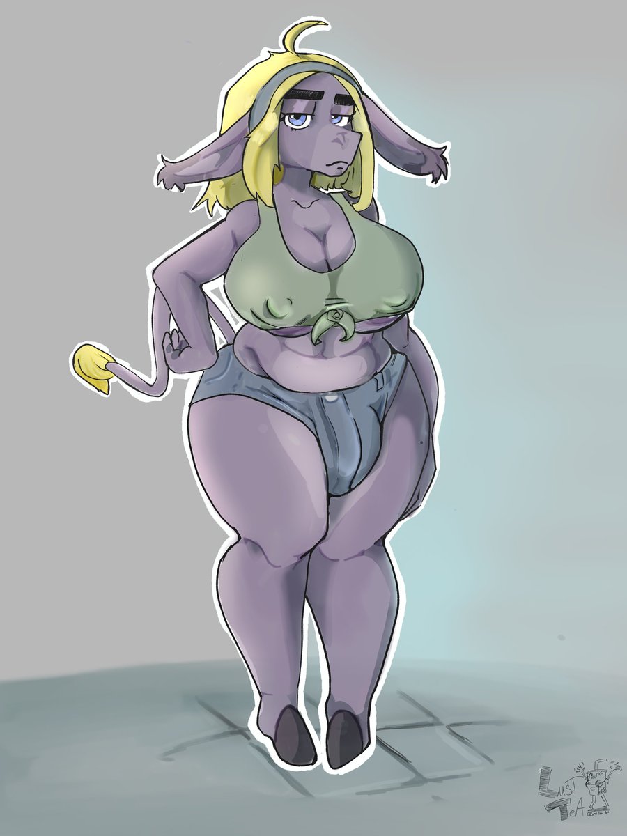 My first official oc! 

Introducing River!!!

#furryartists 
#futa 
#dickgirl