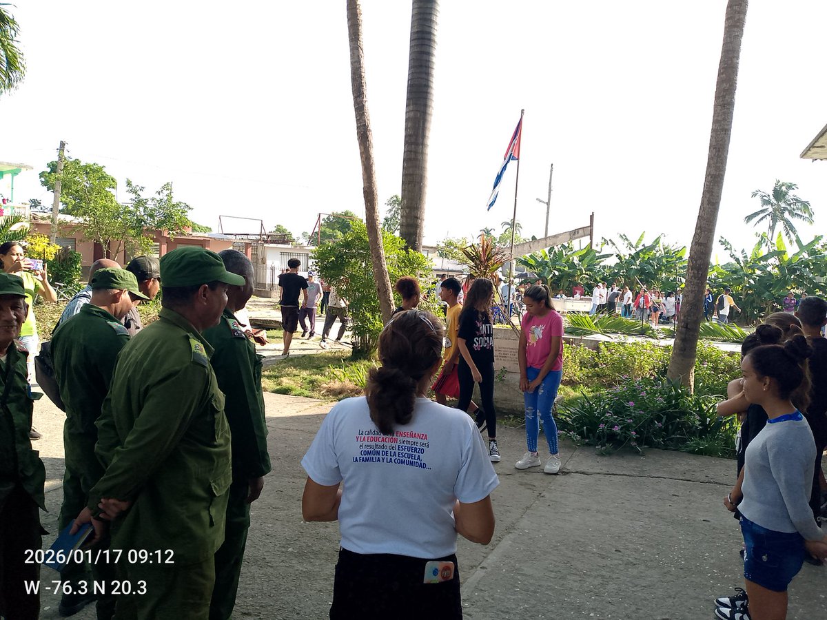 Desde el IPU Antonio Santiago de la demarcación Maffo en #Contramaestre se desarrolló el Ejercicio Territorial de la Defensa, con un amplio programa demostrativo