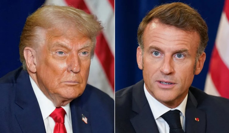 BohuslavskaKate's tweet image. Macron to Trump:

"No intimidation nor threat will influence us, neither in Ukraine, nor in Greenland, nor anywhere else in the world when we are confronted with such situations.  Tariff threats are unacceptable and have no place in this context. 

Europeans will respond to them…