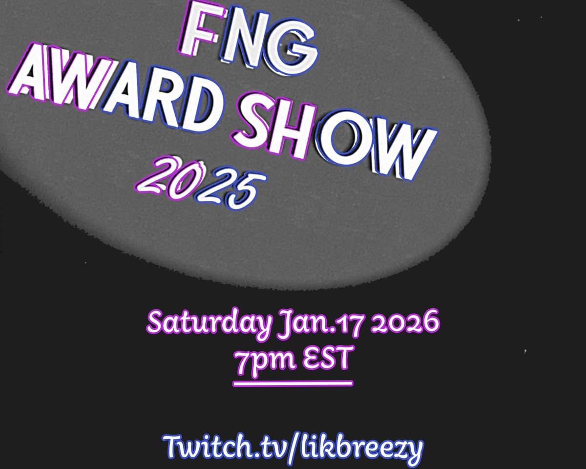 Hey Nerds! I will be joining <a href="/LikBreezy/">Lik Breezy</a> tonight to help present one of the awards for the FnG awards! Tune in to find out which one!