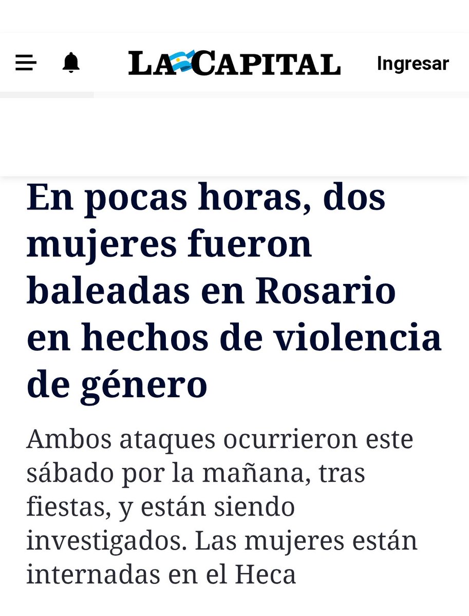 3 mujeres asesinadas en Santa Fe en estos pocos días de Enero. Otras baleadas en las últimas horas. A más desinversión pública más violencia. Urge jerarquizar las políticas de género con mirada integral, comunitaria, territorial. #NiUnaMenos