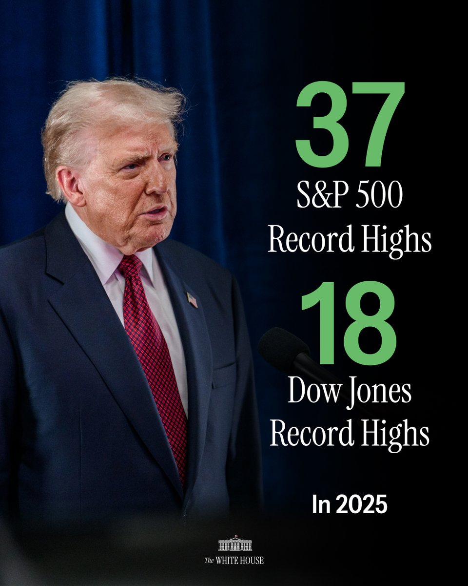 WhiteHouse's tweet image. THE BEST IS YET TO COME. 📈