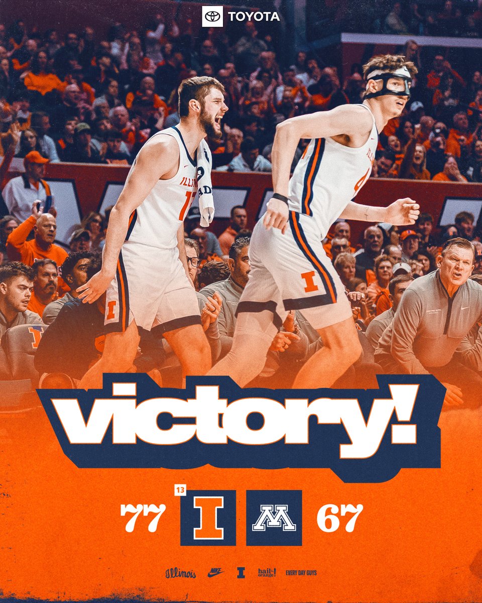 IlliniMBB's tweet image. Pulled on the rope together.