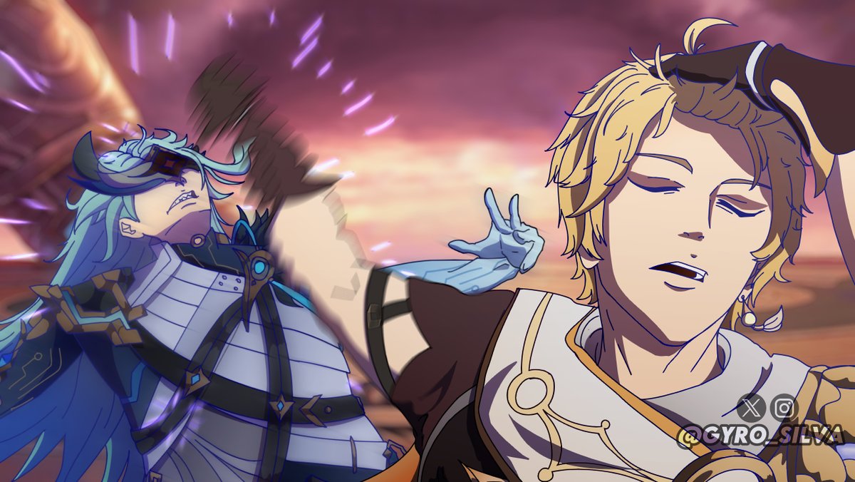 Gyro_Silva's tweet photo. La boss fight de Dottore si el viajero recordase que es un descendido https://t.co/pfh76F26Pi
