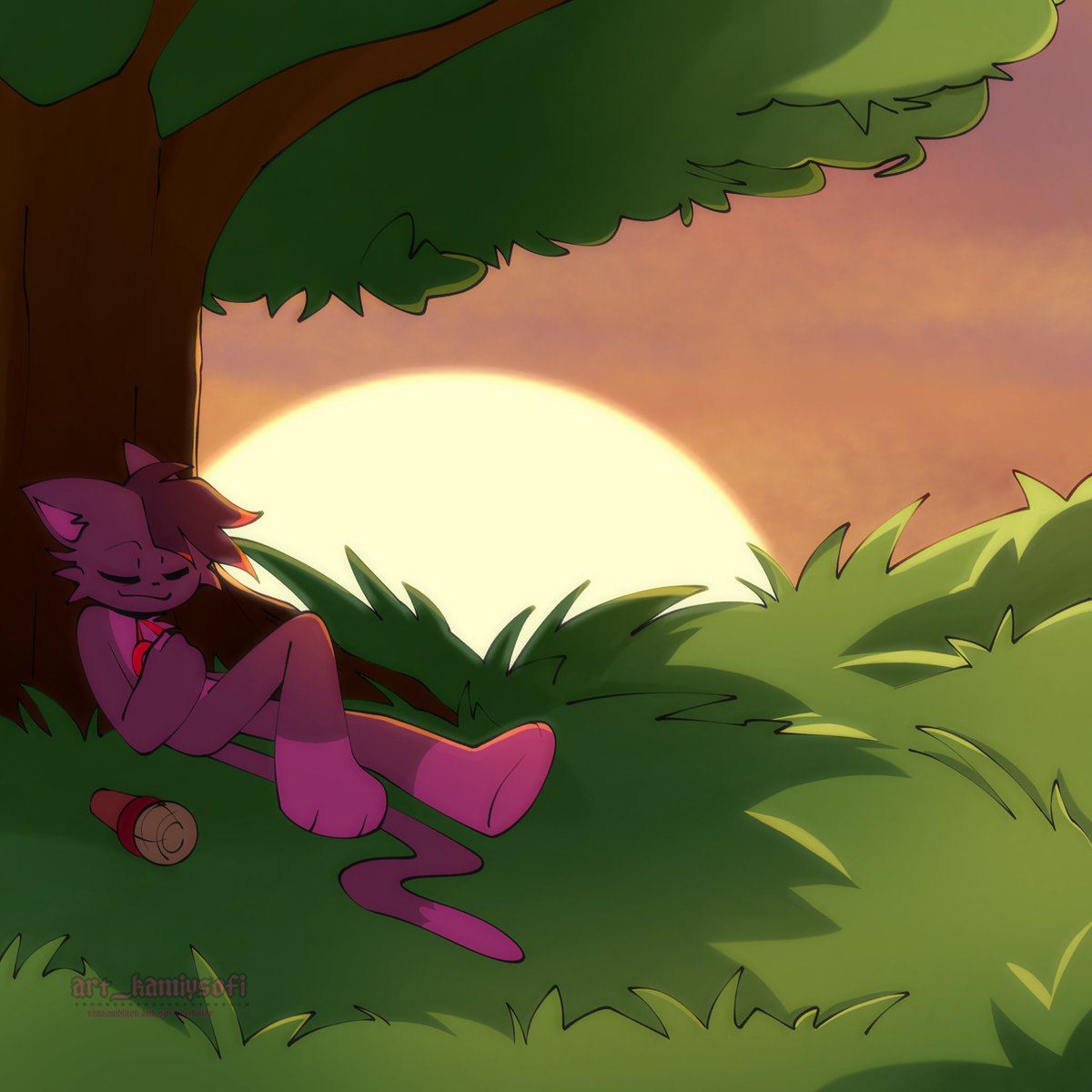 GlitchecalKatt's tweet image. Commissioned @KamiysofiA for this a while back! Forgot to post it, tho. Until now. This is "Violet" or "VMelody" (Playtime Musician)

#SmilingCritters #SmilingCrittersOC #SmilingCrittersAU
#NightmareCritters #NightmareCrittersfanart #fanart #PoppyPlaytimefanart #PoppyPlaytime