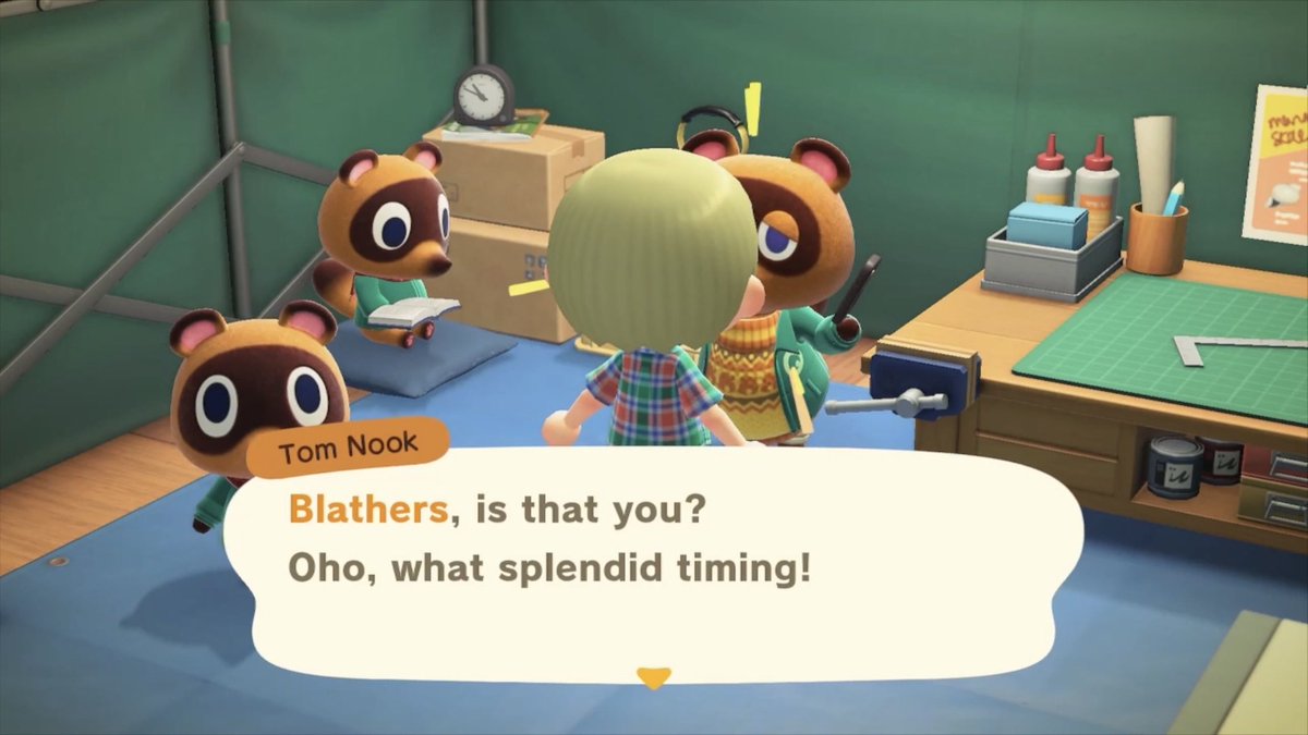 guywiththepie's tweet image. Last thing I'll say is that to NH's credit, it actually had great moments between the main cast in the early game. Before NH these guys never really interacted with one another on-screen until now. Makes it all the more frustrating how they basically drop this after K.K. arrives.