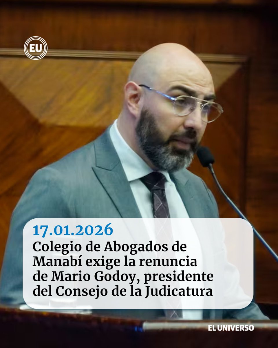 eluniversocom's tweet image. 👉ow.ly/VChK50XYS4s El gremio advirtió también sobre una grave crisis en la Función Judicial a nivel provincial.