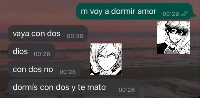 Kaiser se hace el celosito tóxico pero si un día Ness le termina, Kaiser se planta en su puerta y no se mueve o llora
Hombrecito patético (lo quiero mucho)
#kins #kainess