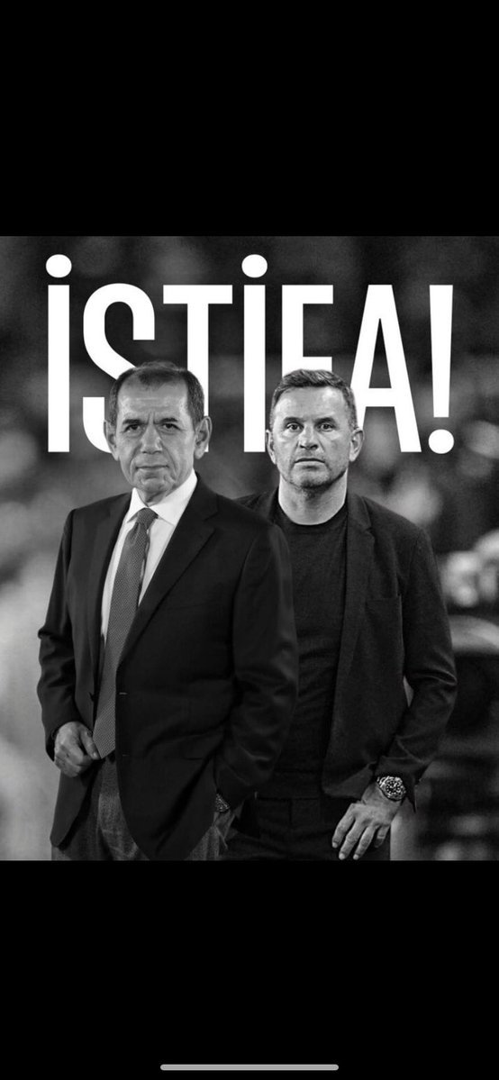 Yıllardır fazlaca sabrettik. İkiniz de beceriksizsiniz. İstifa da bir hizmettir. Şerefiniz varsa defolun gidin❗

#Okanburukistifa
#OEzbekYoenetimiDURMASIN
#yoenetimistifa
#AbdullahKavukçuİstifa