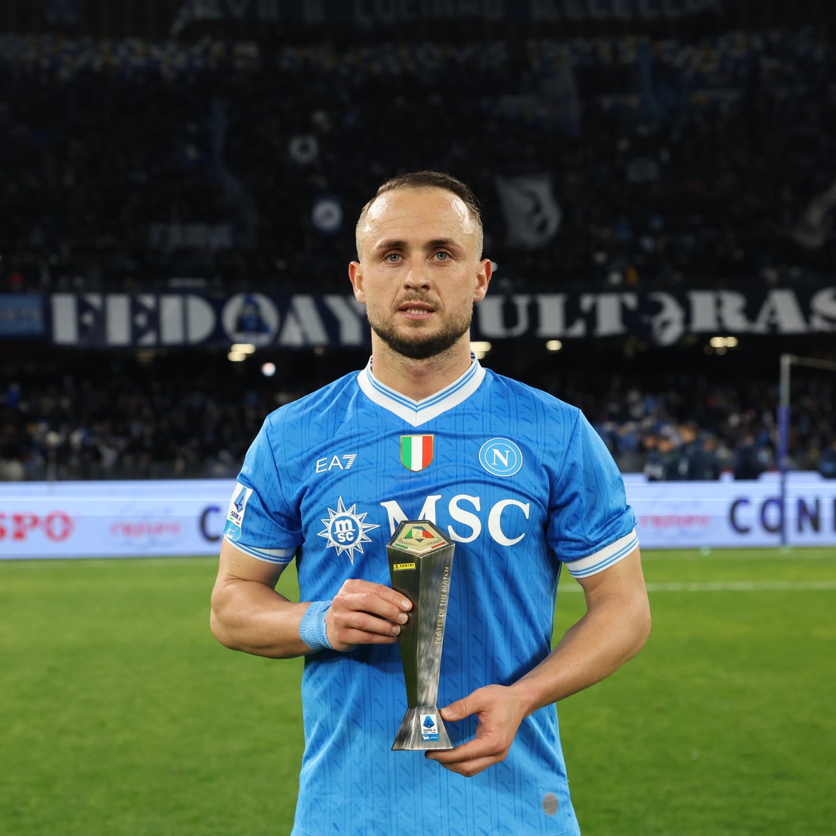SerieA_EN's tweet image. Stanislav Lobotka is the Panini Player of the Match!  🏆

#NapoliSassuolo