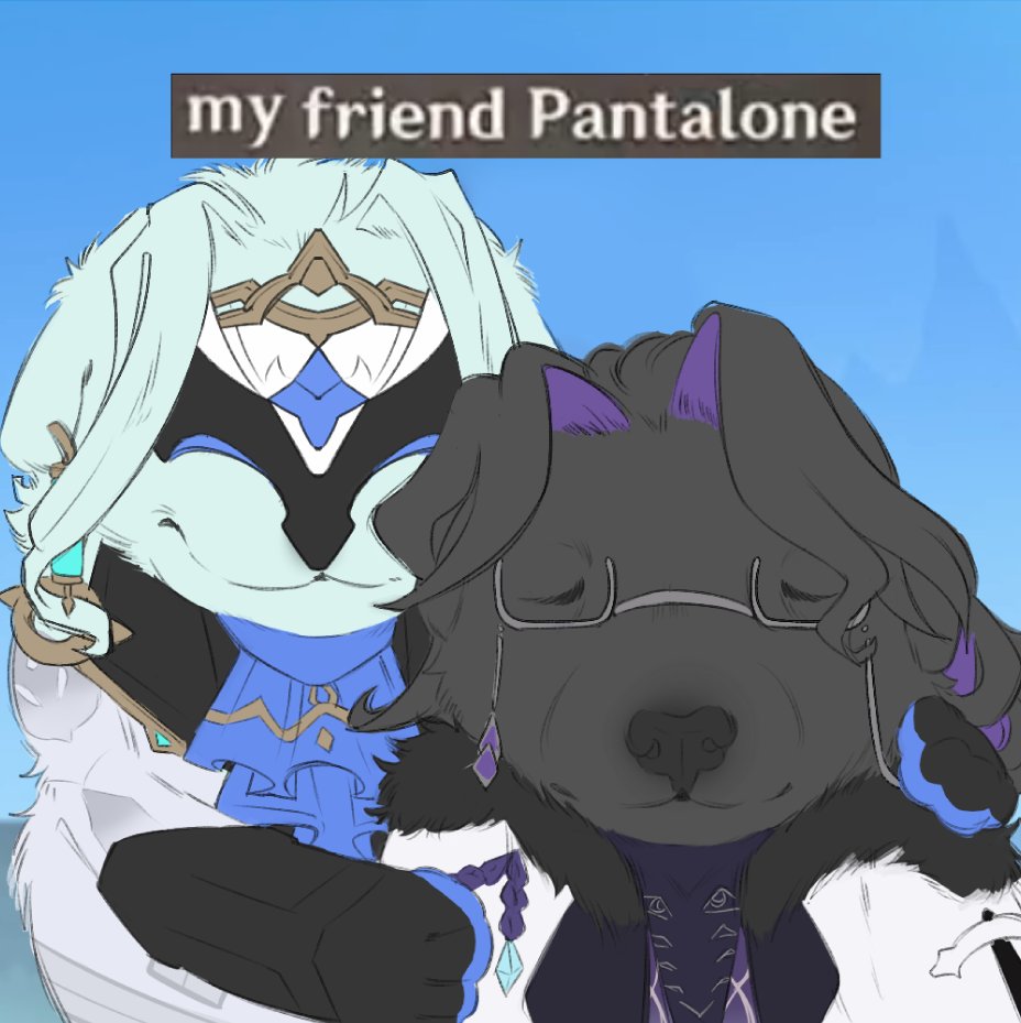 The best "friends" :3

#Dottore #Pantalone #Dottolone