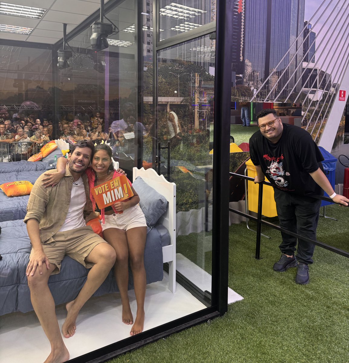 Vontade de bater boca com vizinho