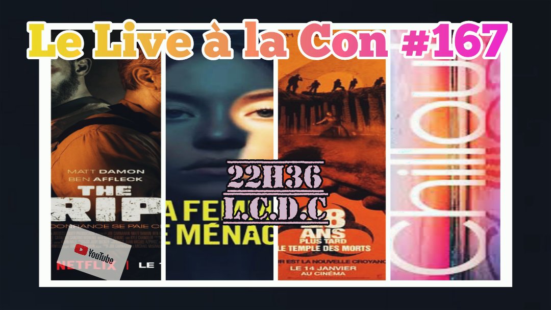 🚨🚨🚨 Le Live à la Con #166 !!! Le RDV du samedi soir sur @youtube !!!! #lelivealacon #vdk !!! Venez parler cinéma en rigolant !!! Partagez qu'on soit pas seuls 🙏🏽🙏🏽⬇️⬇️⬇️ 

youtube.com/live/IC-ygCdsj…