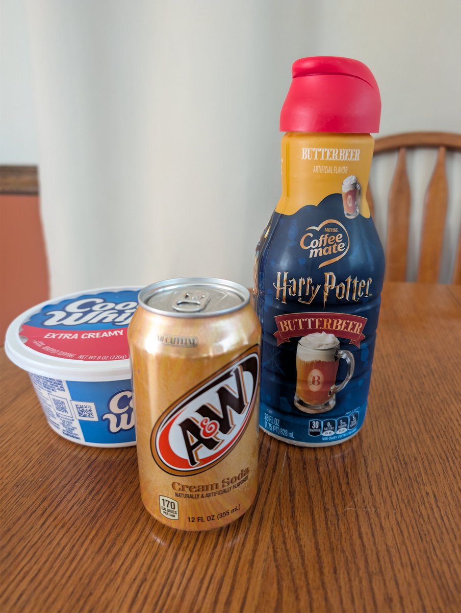 Dude! Walmart has all your Butterbeer making needs.