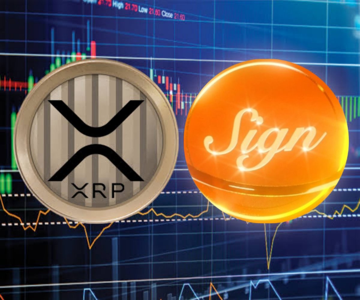 What is the Difference of Sign to Xrp #XRP - 125B$+ Market Cap #SIGN -  64M$+ Market Cap That made me think $SiGN has more Upside Potential in  terms of Market Cap