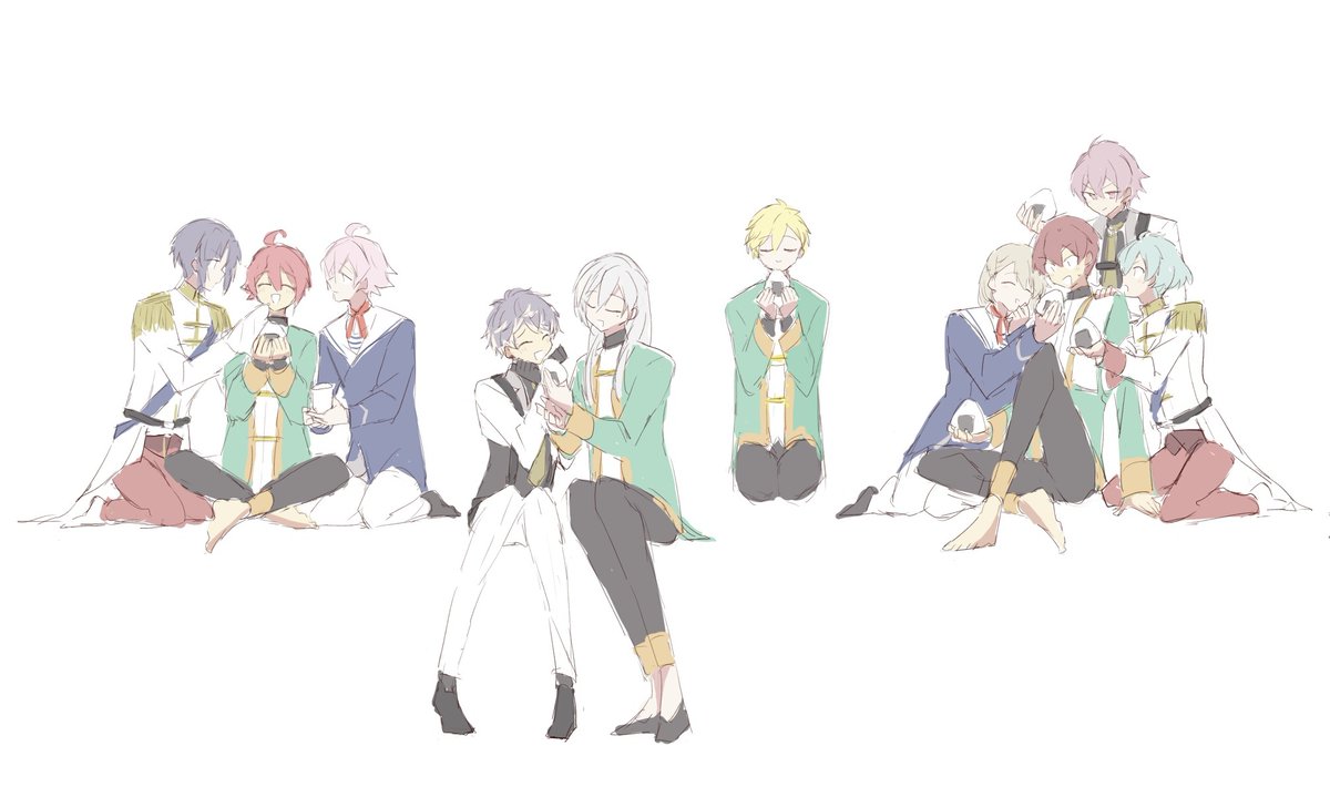 maanemui32's tweet image. やっかい彼女持ちに囲まれてる