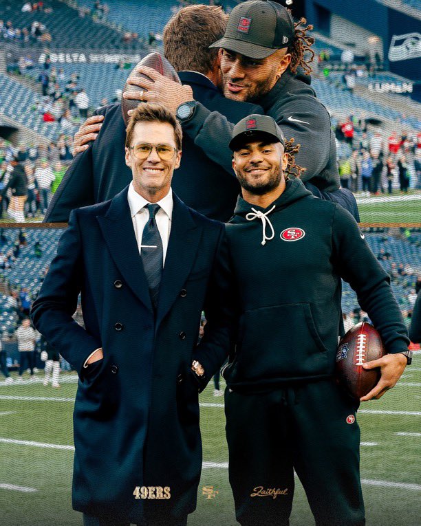 TomBradyEgo's tweet image. Tom Brady x Fred Warner