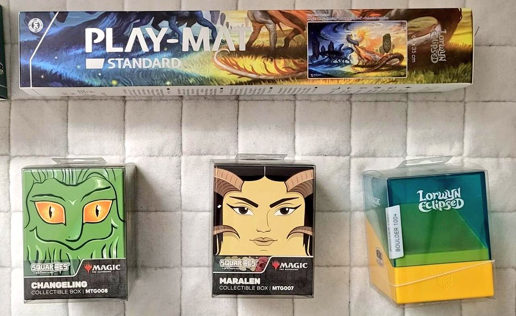 EisenherzMTG's tweet image. 🎉 HUGE GIVEAWAY 🎉

Together with my sponsor @UltimateGuard I’m giving away this huge Ultimate Guard product collection for the release of ✨ Lorwyn Eclipsed ✨

To enter:
➕️ Follow 
❤️ Like
🔁 Share
💬 Comment your favorite Lorwyn Eclipsed card

1️⃣ winner drawn Sunday, Jan 25