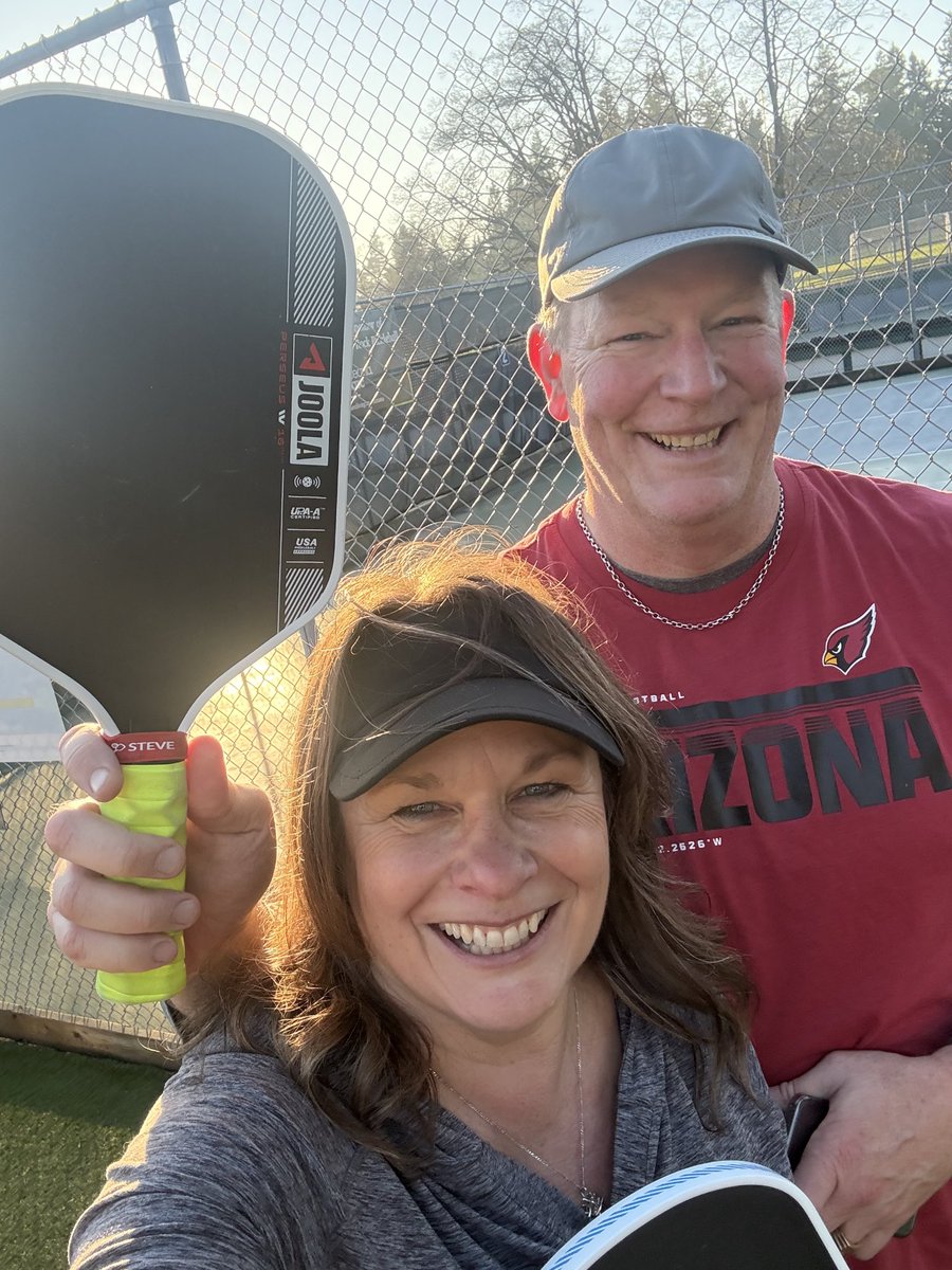 Beautiful day in the neighborhood #whiterock #pickleball