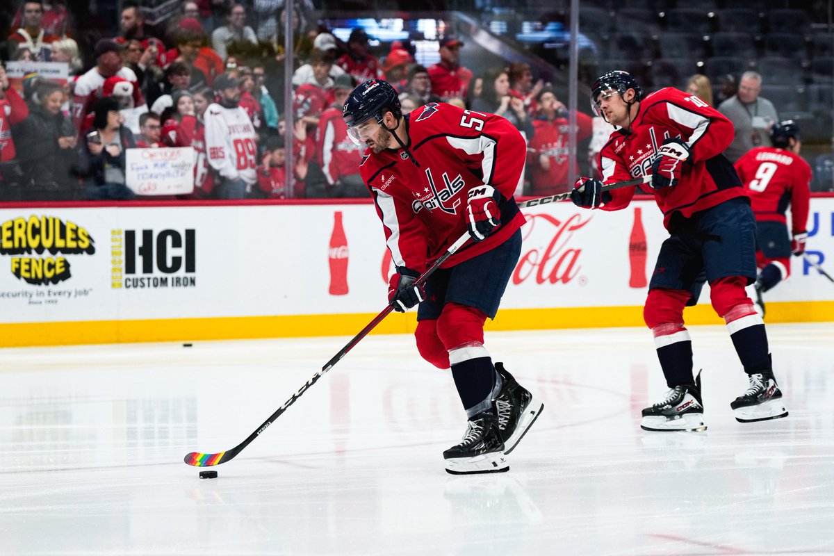 Capitals's tweet image. stickin' to sports