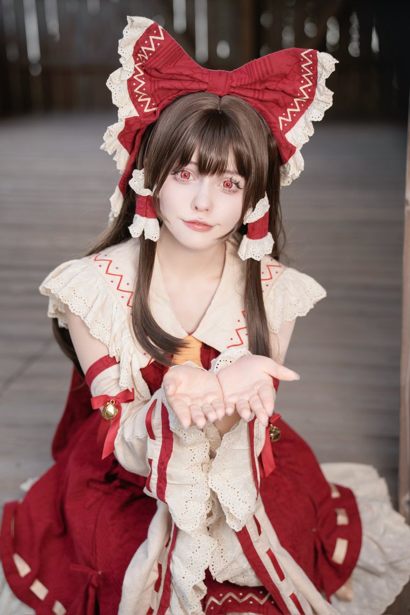 SayaScarlet01's tweet photo. おはようございます（※お賽銭はまだです）
博麗神社、今日も元気に募集中！ https://t.co/vx0Zo4tfcO