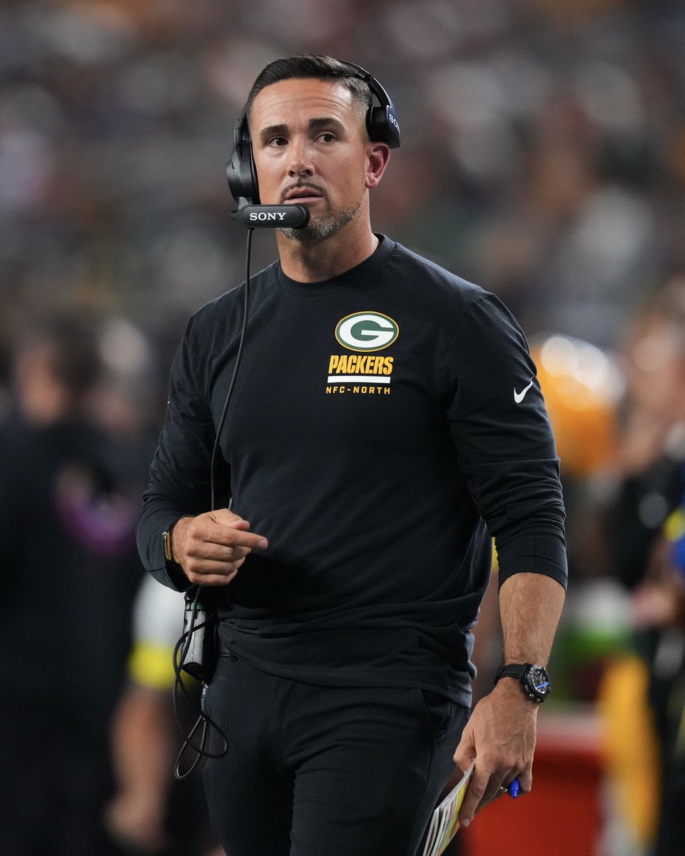 BleacherReport's tweet image. The Packers are signing HC Matt LaFleur to a multiyear contract extension, per @TomPelissero