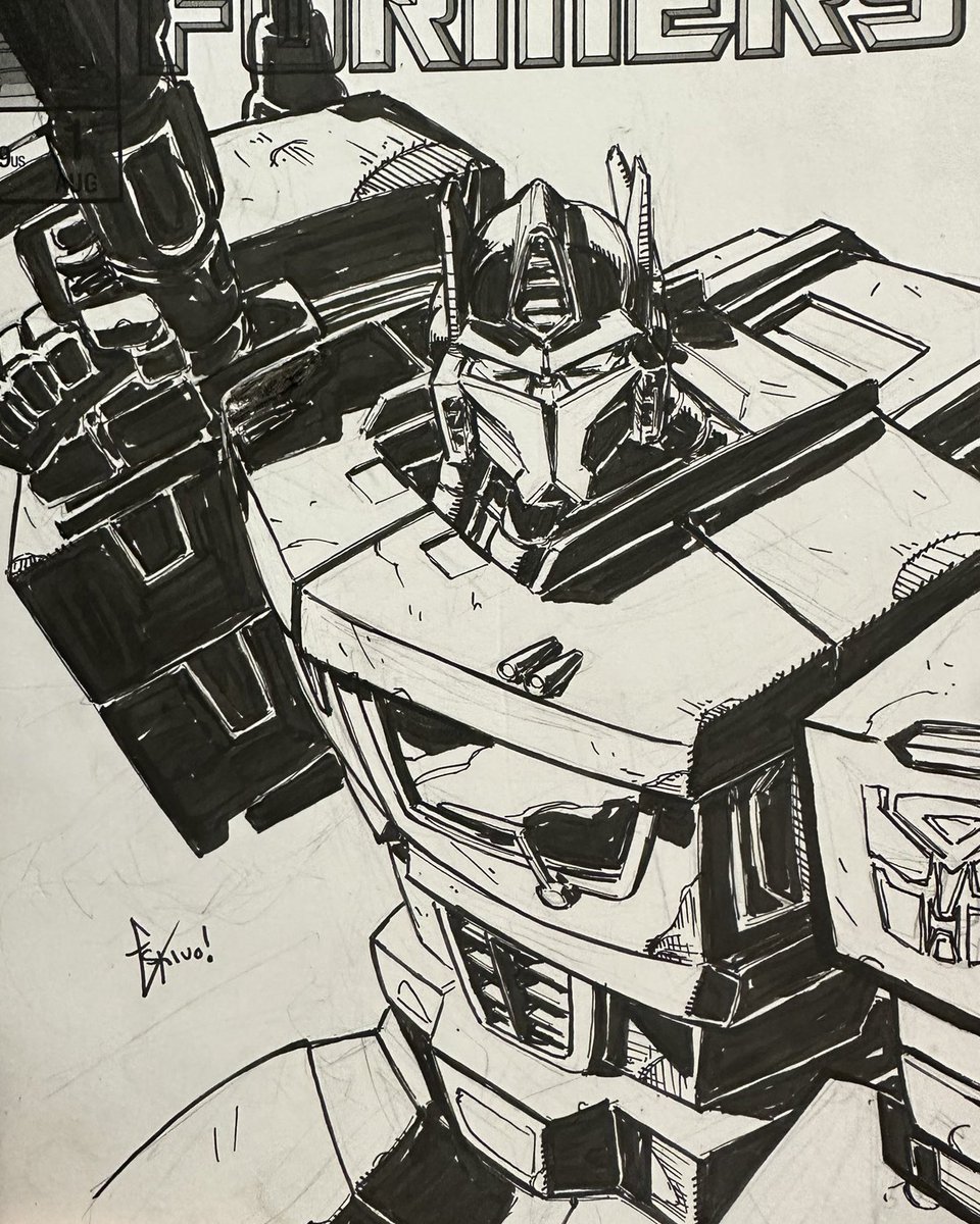 I love re-designing him every time I draw him