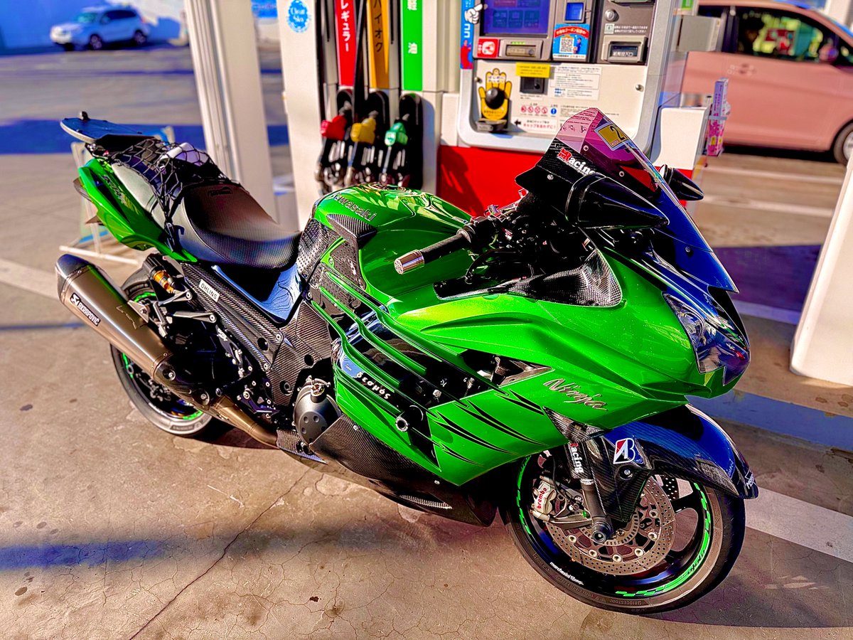 まる 221118】ZX-14R ABS '13□ 社外セパレートハンドル セパハン