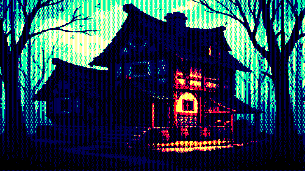 Dithering patterns add a layer of order to an otherwise organic scene. It reminds me of older times and machines. And of crafting with precision. 

(Example made with our Unity asset: u3d.as/3Jmj)