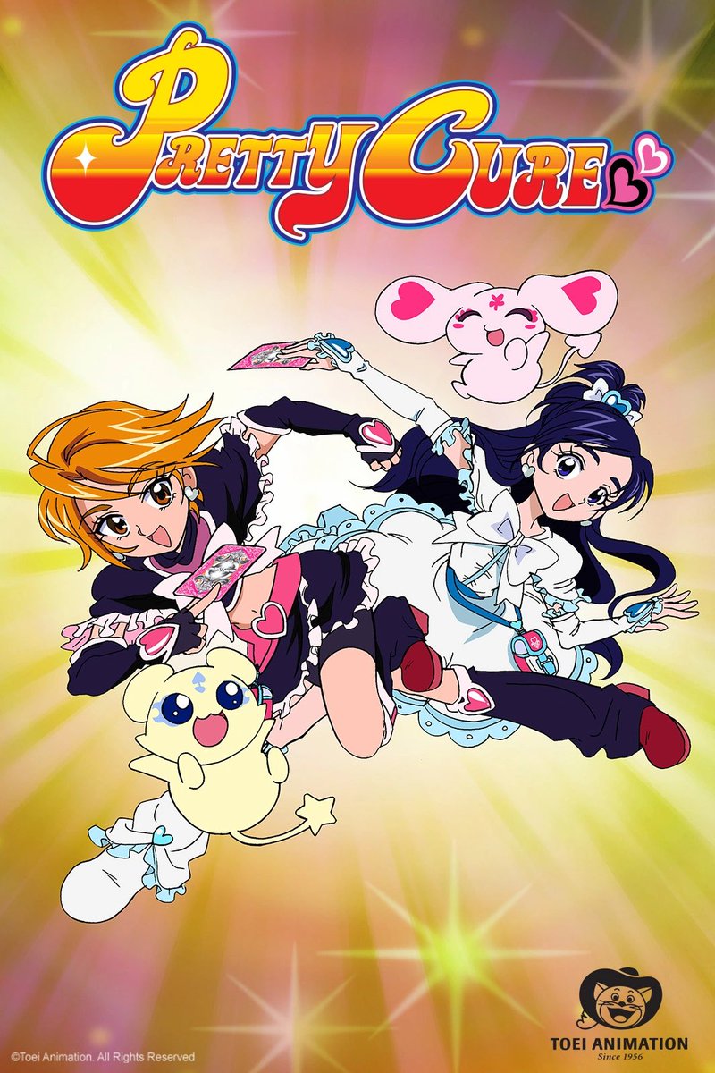 ToonHive's tweet image. ‘Pretty Cure’ will stream on Hulu on February 23rd.