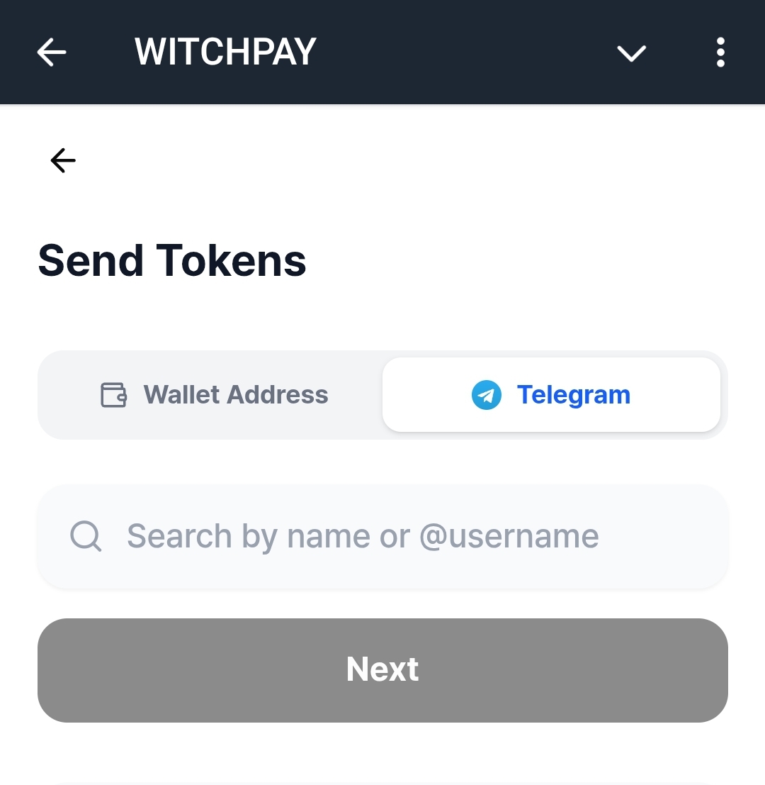 Don't forget you can send Crypto as easily as sending a message inside of telegram. 

Just a telegram username and you're good to go.

simple payments, fast and completely gasless with witchpay.

Get started t.me/witchpaybot