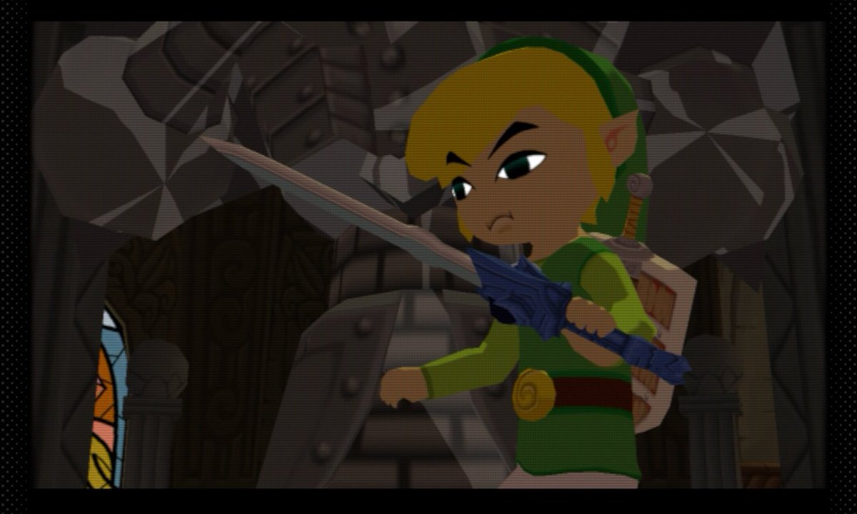 Continuando minha jogatina de Zelda Wind Waker. Não tem jeito, todo Zelda é particularmente especial, delicinha demais!