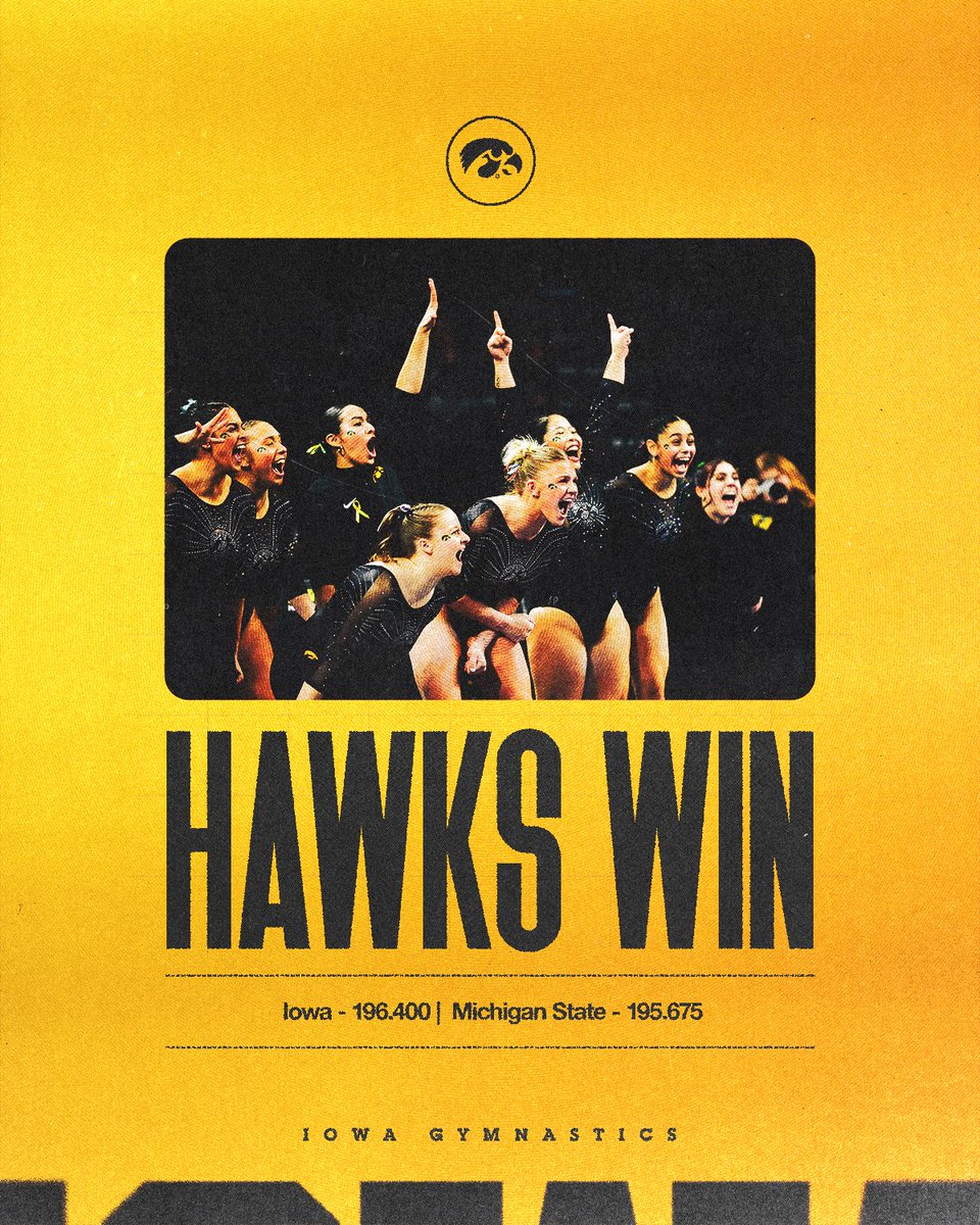 Iowa Gymnastics tweet media