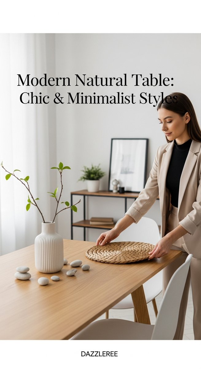 dazzleree's tweet image. Discover chic, minimalist table settings that blend modern aesthetics with natural elegance! dazzleree.com/blogs/news/fun…  Simple lines, subtle elements, and fresh ideas for stylish dining.🌿 Explore Dazzleree's blog!
#ModernTable #MinimalistDecor #NaturalElegance #NYC #dazzleree