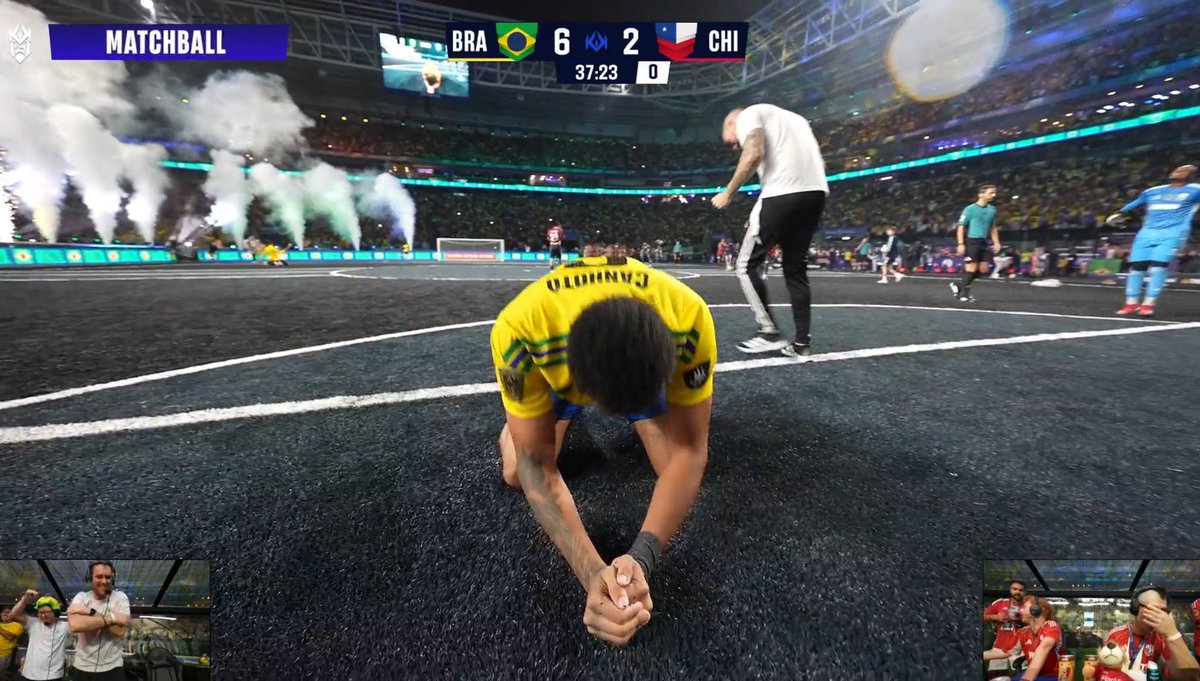 البرازيل تفوز بكاس العالم للمنتخبات للمره الثانيه على التوالي 😰🔥