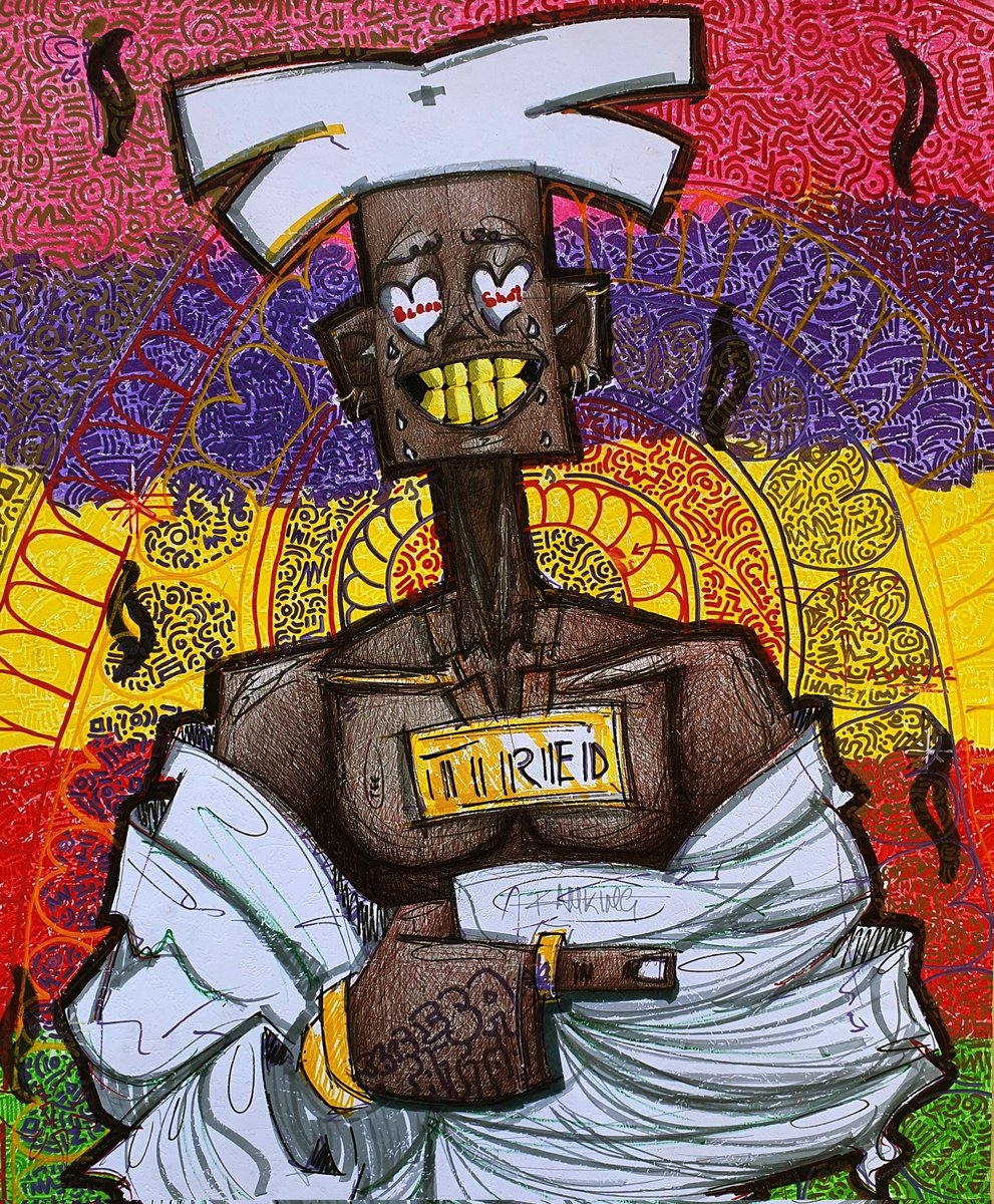 AA7isanartist_'s tweet image. This piece was basically an experiment. Learned so much from it too.