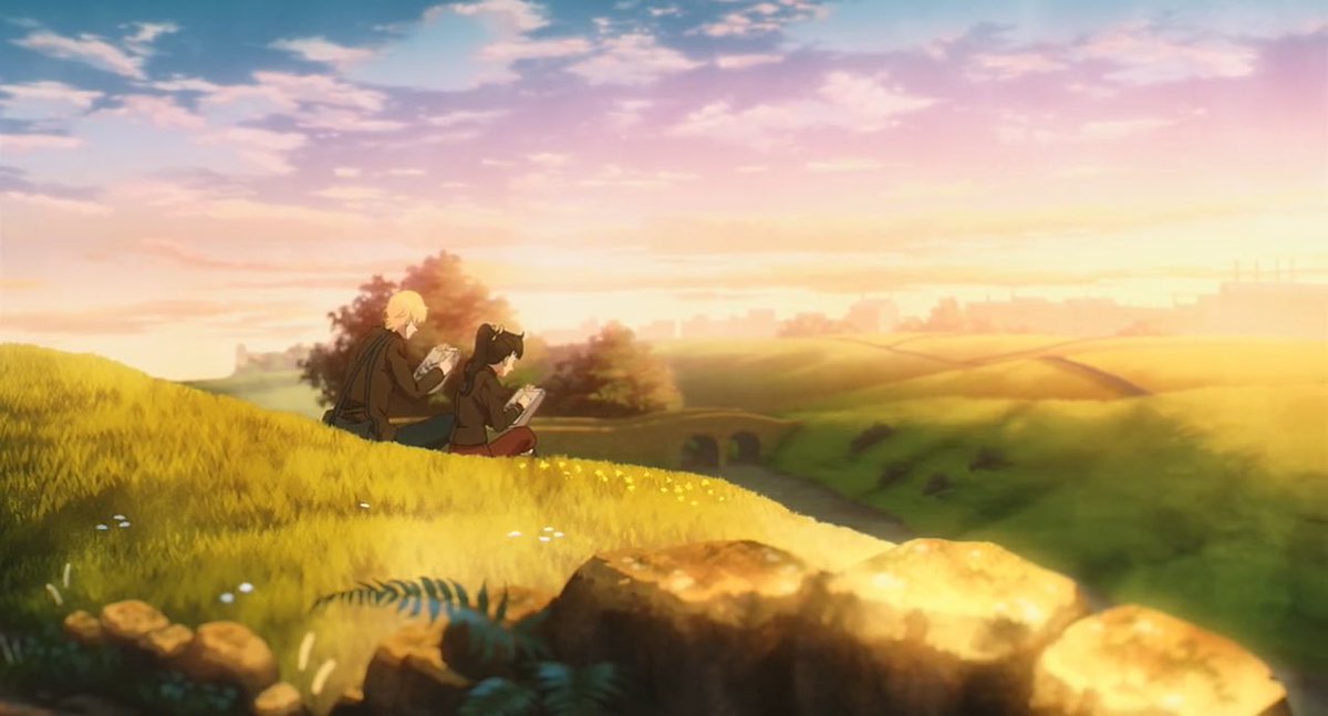 Yonaluvss's tweet image. The visuals in love through a prism are STUNNING!!!!!! THE SCENERY IS SO BEAUTIFUL