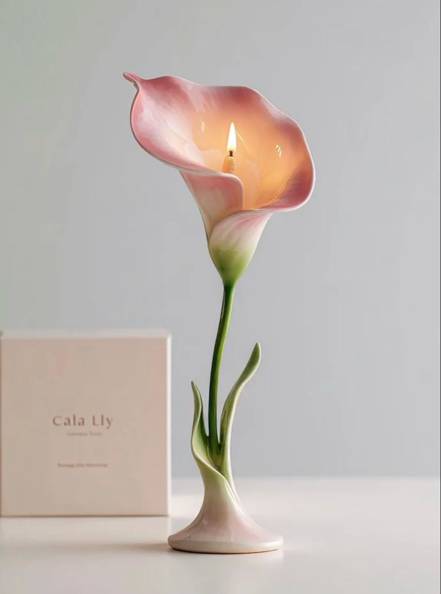 cutedreamvibes's tweet image. Tulips candle 🌷