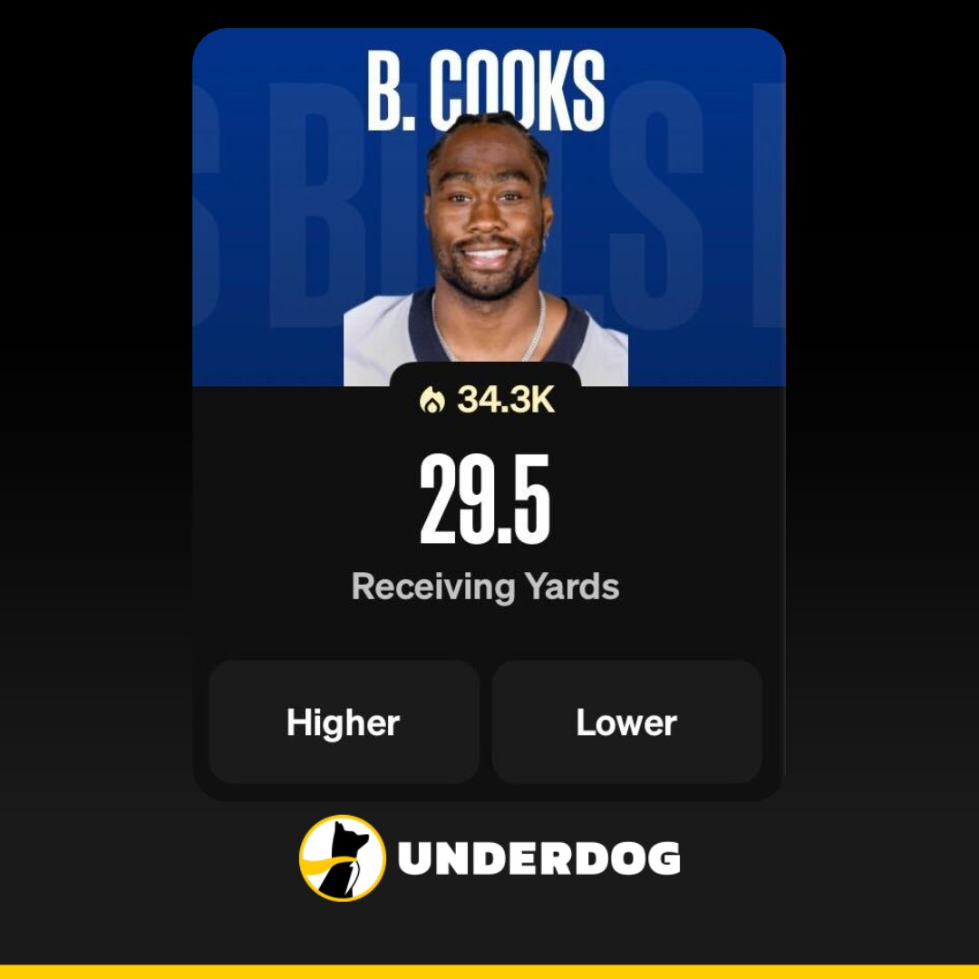 Underdog NFL tweet media