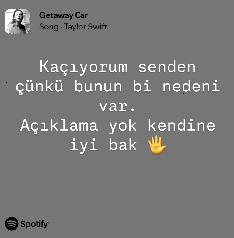denizredlined's tweet photo. Getaway car türkçe çeviri : https://t.co/uGe1OYpgtd